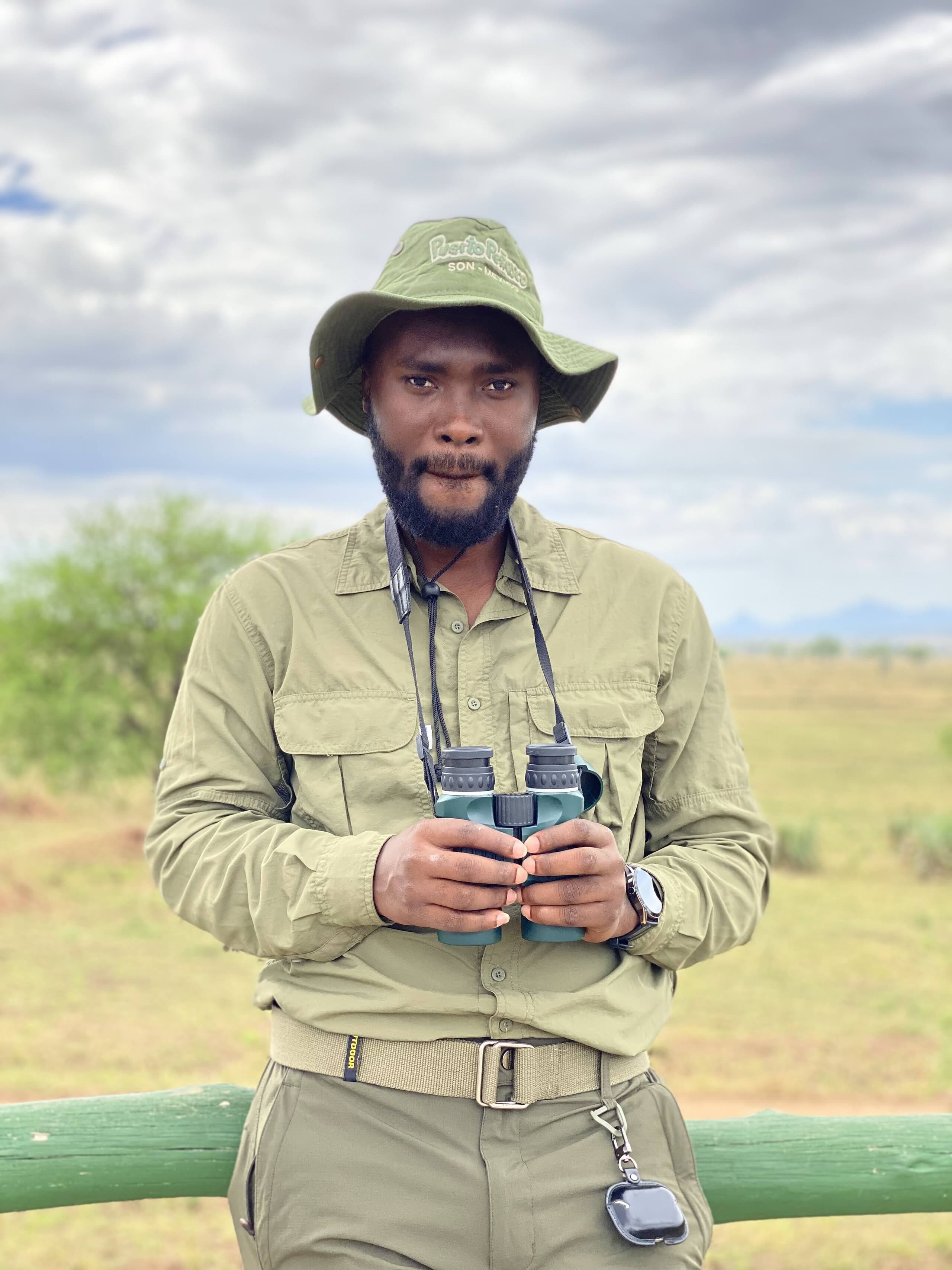 Image of the leading proprietor of Cinnamon Holidays Safaris, Agaba Allan