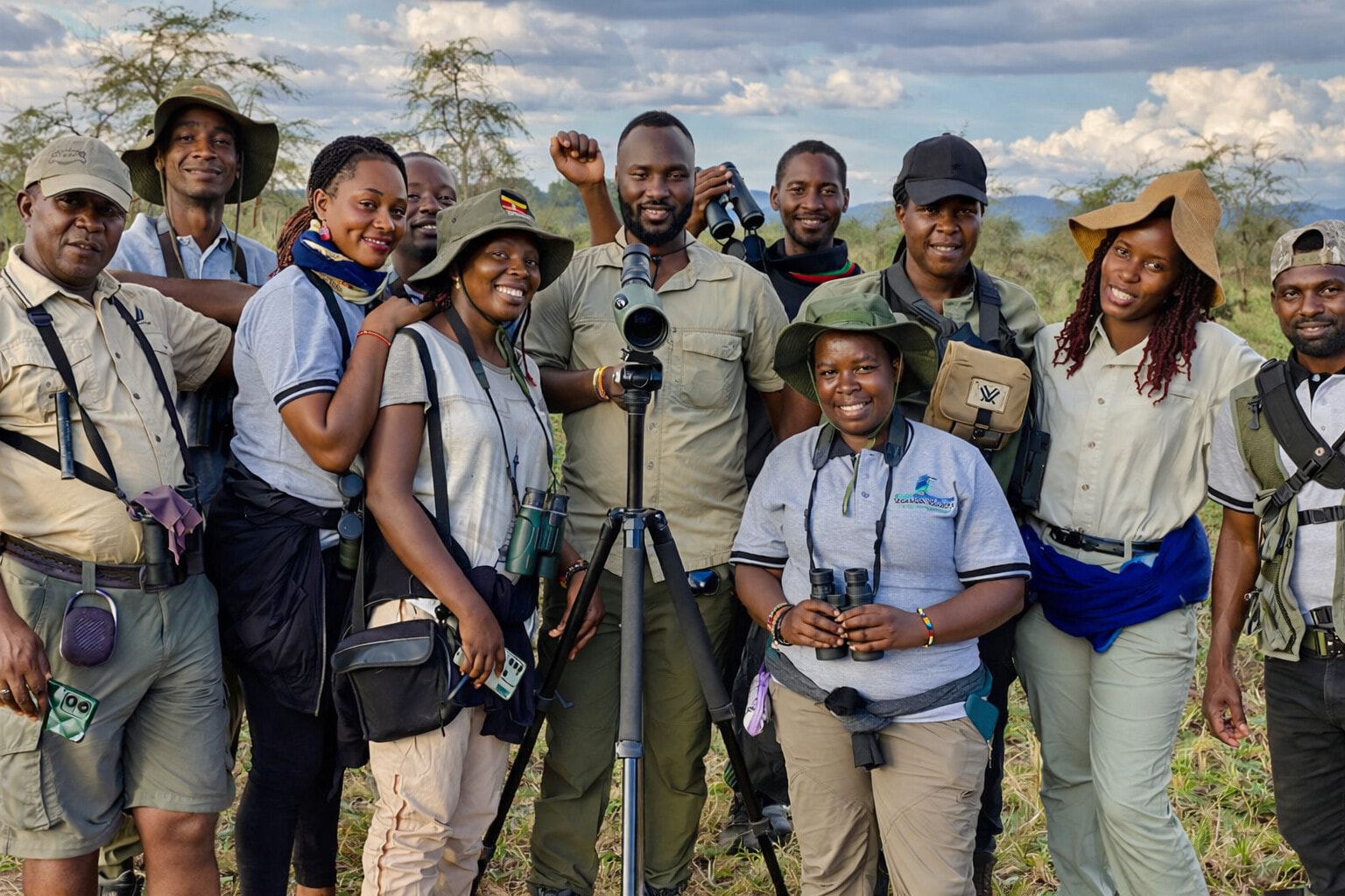 Panoramic view of Uganda’s landscapes and wildlife