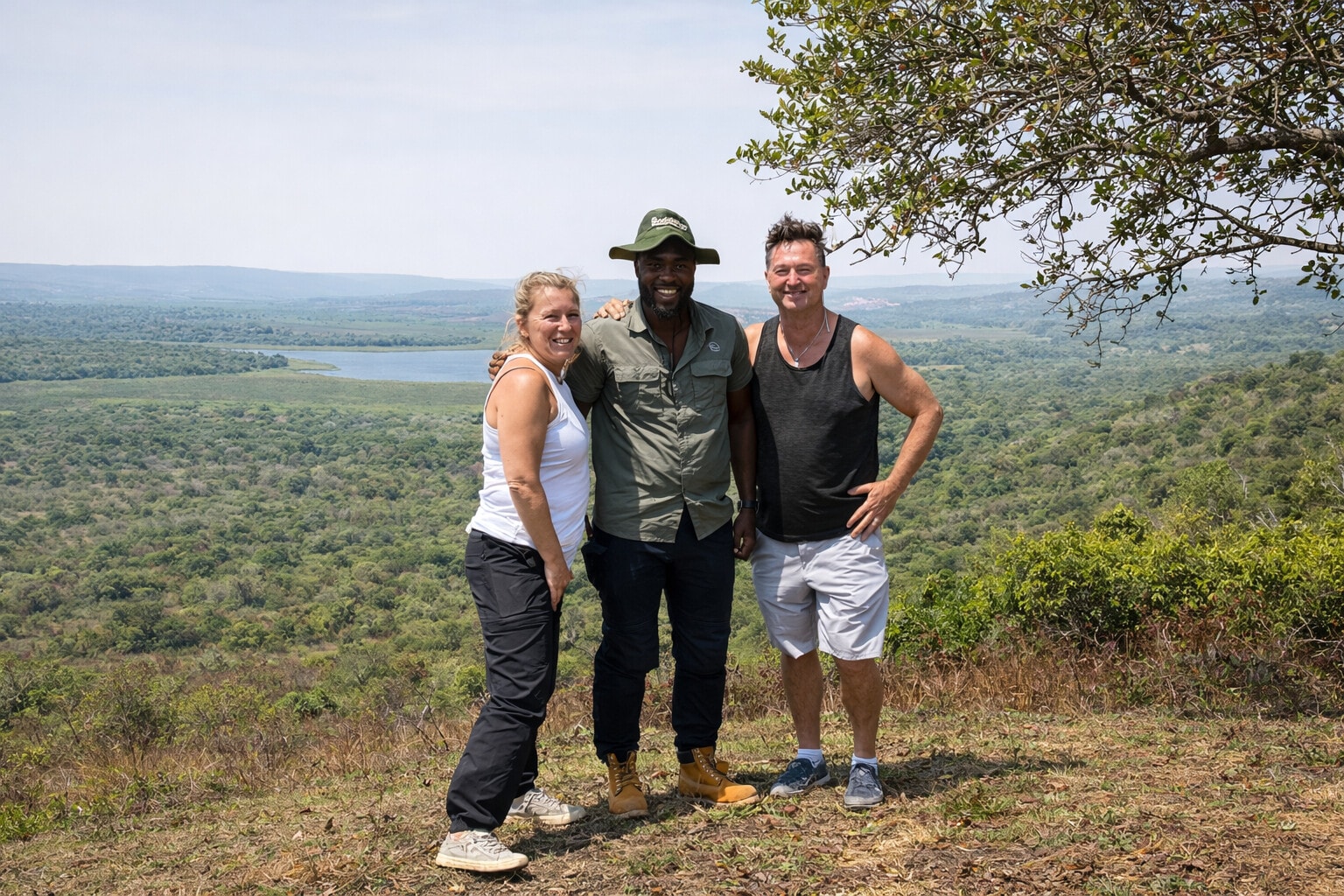 Panoramic view of Uganda’s landscapes and wildlife
