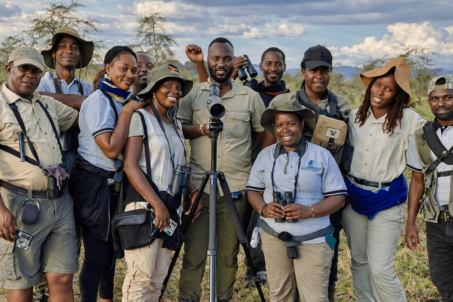 Panoramic view of Uganda’s landscapes and wildlife