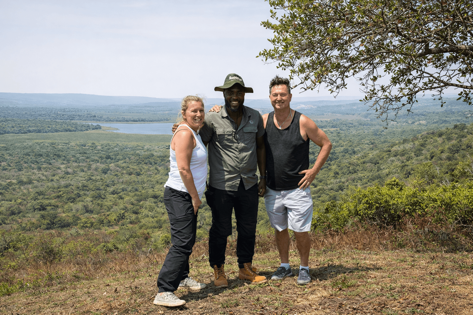 Panoramic view of Uganda’s landscapes and wildlife