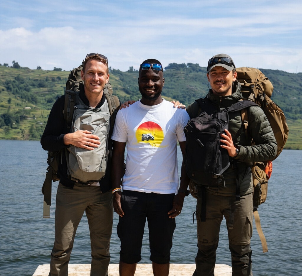 Panoramic view of Uganda’s landscapes and wildlife